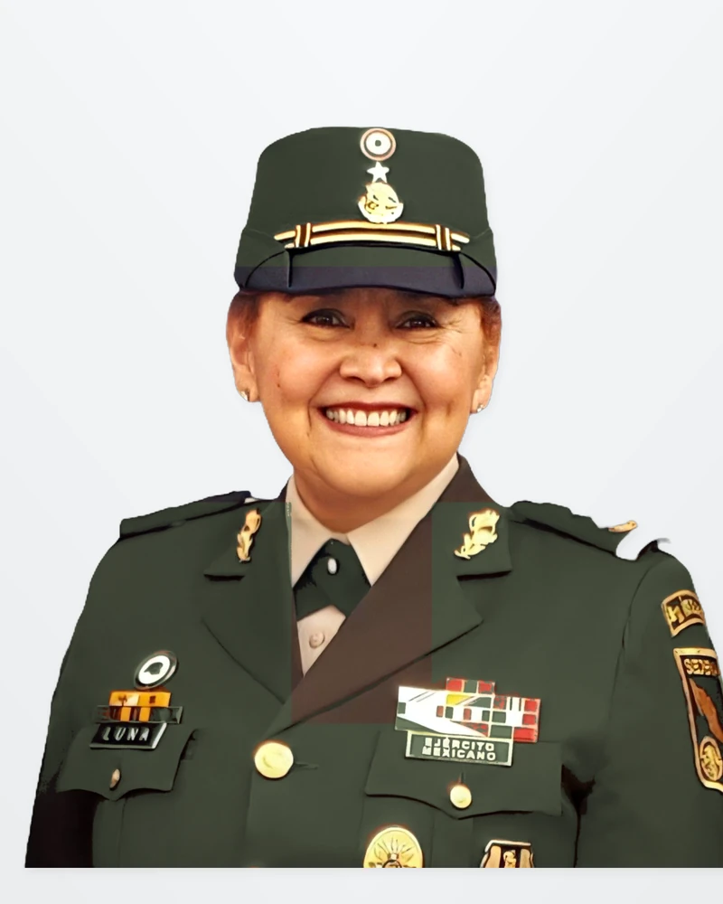 General Brigadier C.D. Laura María Luna