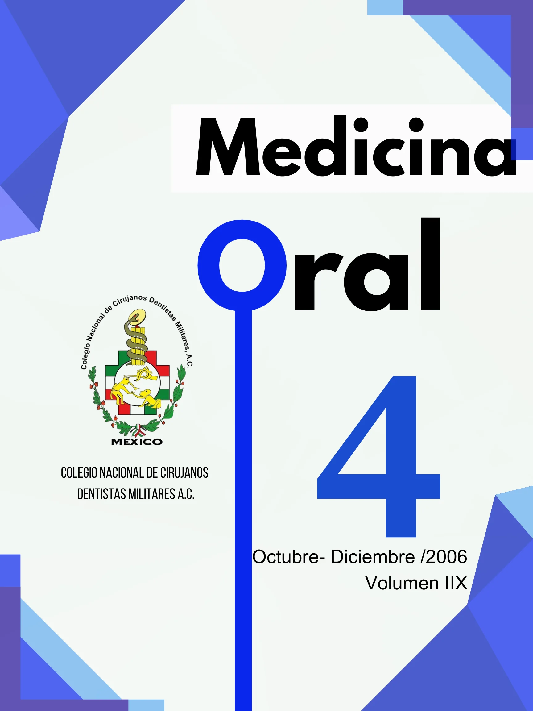 Medicina Oral 2006, volumen VIII