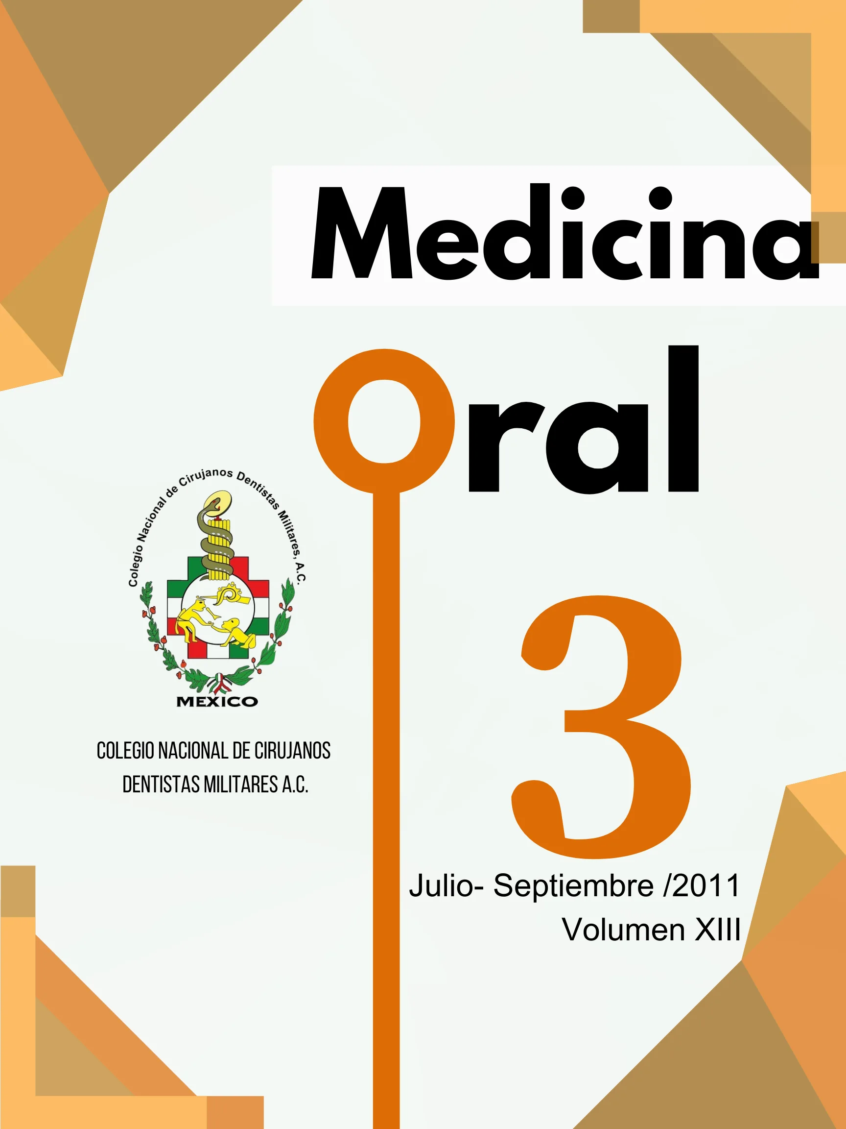 Medicina Oral 2011, volumen XIII
