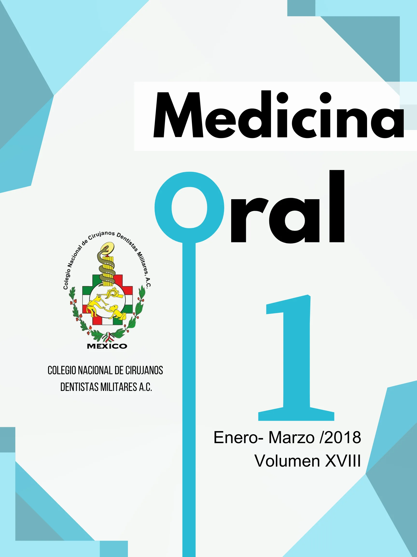 Portada de Medicina Oral 2018
